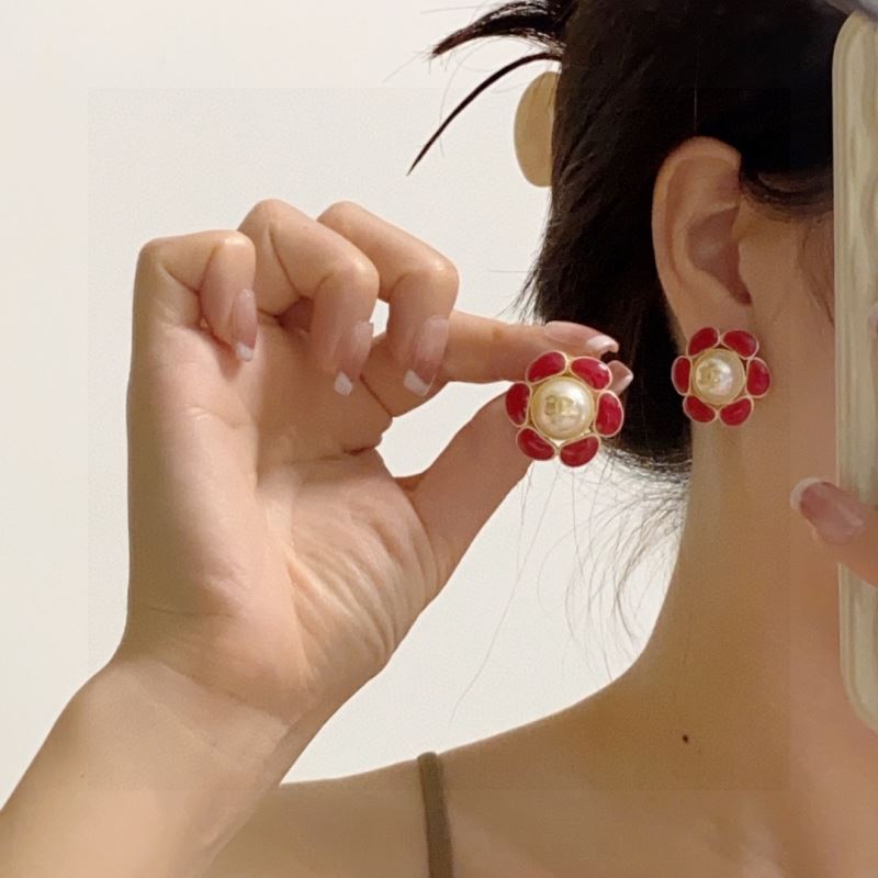Ch*el earrings